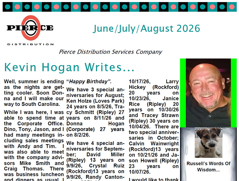June/July/August 2026 Newsletter
